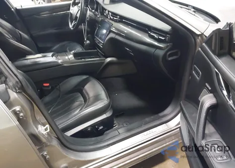 2017 Maserati Quattroporte Gts Granlusso из США, поврежденный, VIN ZAM56PPL2H1258230